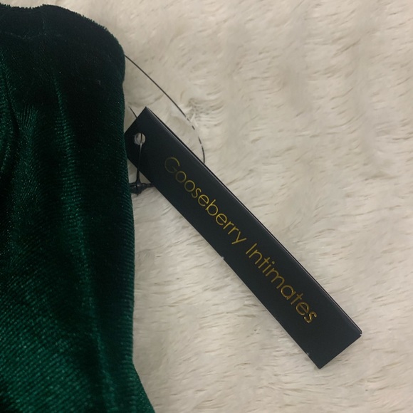 SOLD✨ Emerald Goosberry Intimates bodysuit - Picture 3 of 8